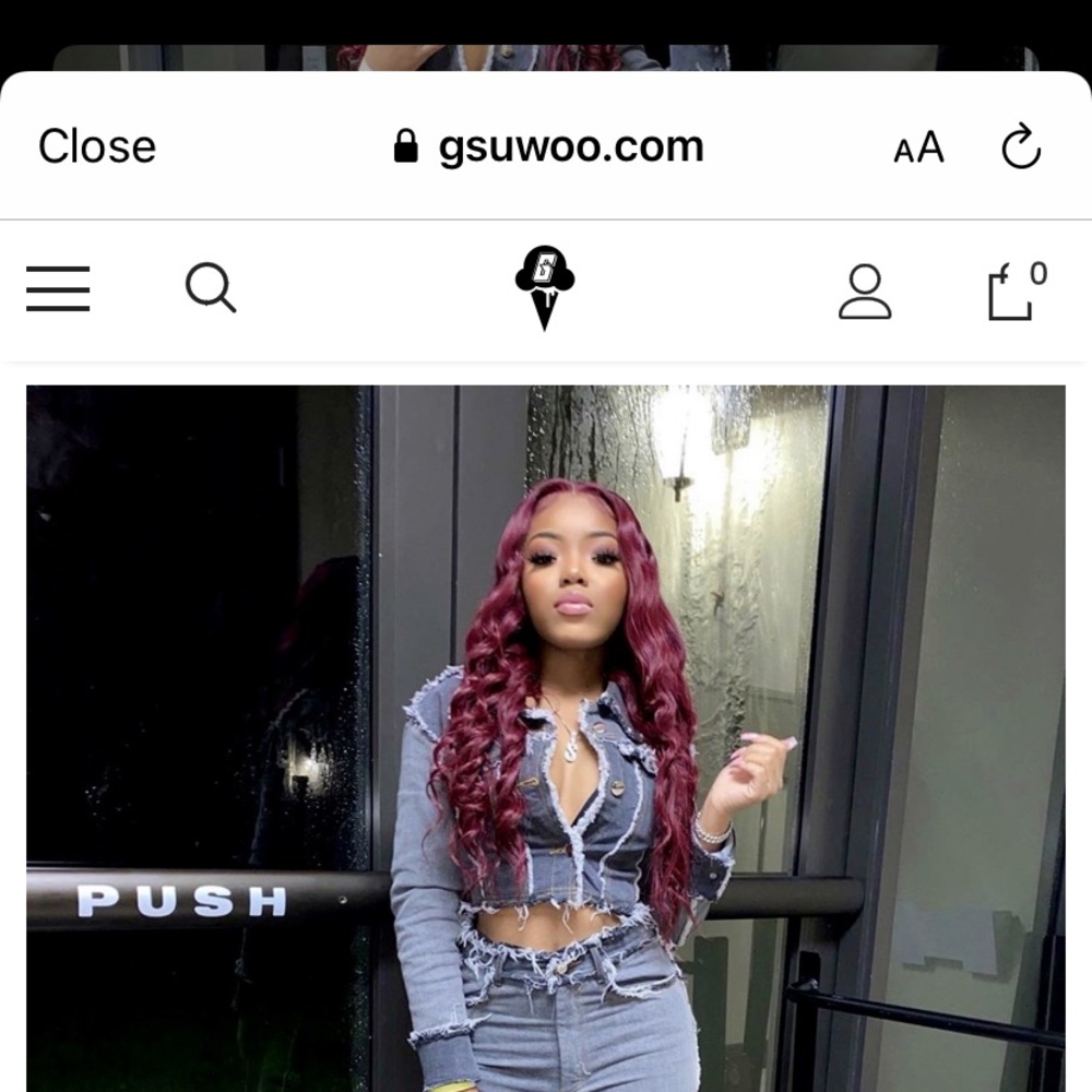 Gsuwoo jacket with jeans.